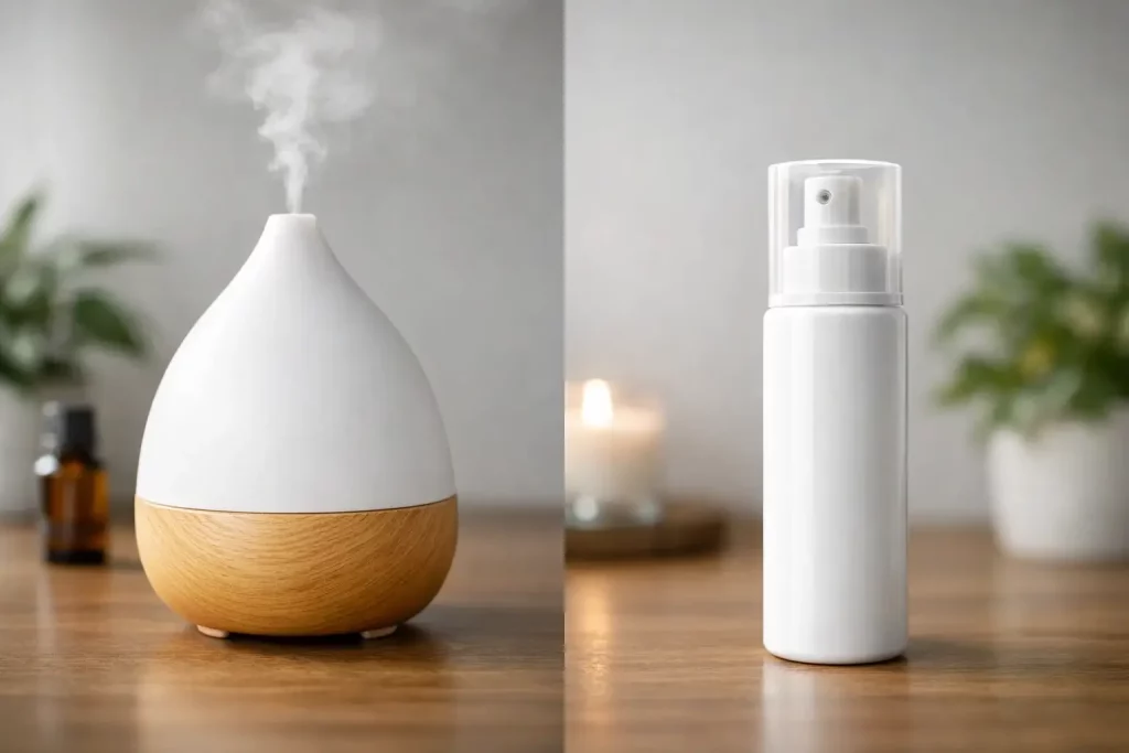 Elektromos diffúzor vagy spray? Melyik a jobb?